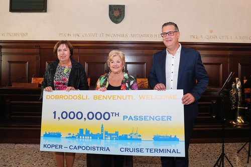 Koper, milijonti potnik