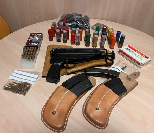 orožje, zaseženo orožje, policija