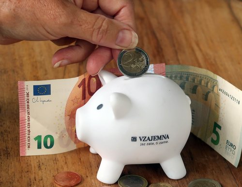 Vzajemna,zavarovalnica,denar,šparovček,pujsek,evro,hranilnica,hranilnik,prašiček