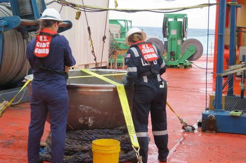 podmornica titan, razbitine