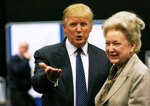 Donald Trump in Maryanne Trump Barry