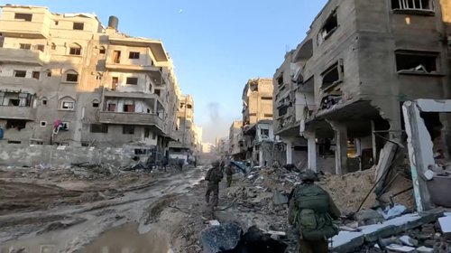 Izraelska vojska v Gazi