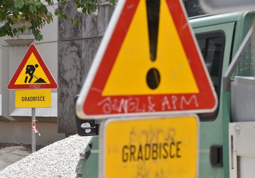 Gradbišče, delavci