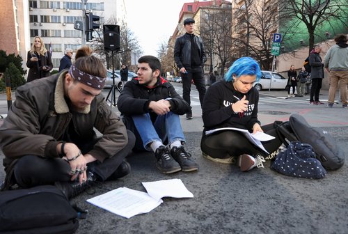 protesti, srbija, beograd, volitve