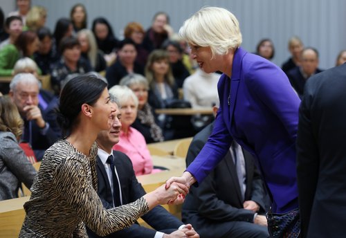 Urška Klakočar Zupančič, Dominika Švarc Pipan