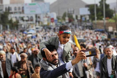 protest,hutijevci,sana,palestina,Gaza,jemen