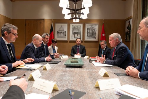 Jordanija,kralj,Abdullah II.,nemčija,kancler,Olaf Scholz,Aqaba