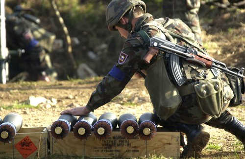 strelivo, slovenska vojska, vojak