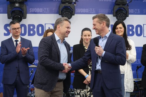 Robert Golob, Tomaž Vesel