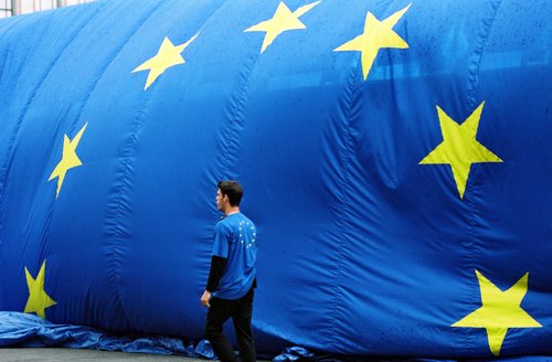 EU, Evropska unija, zastava