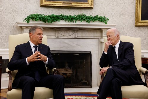 Klaus Iohannis in Joe Biden