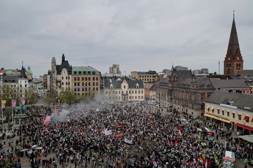 Malmö, protesti, palestina, izrael