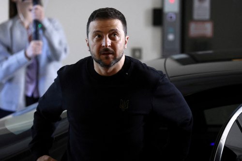 Volodimir Zelenski, Alexander de Croo