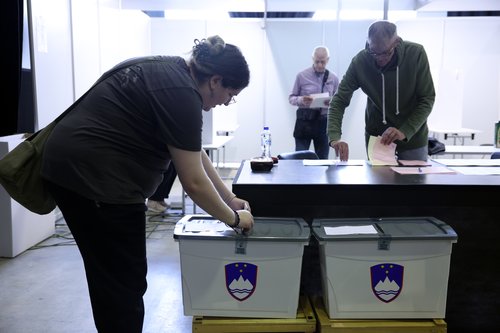 Evropske volitve, referendum, predčasno glasovanje, Ljubljana, Gospodarsko razstavišče