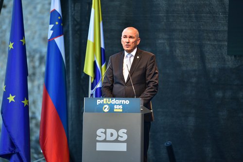 Sklepna prireditev stranke SDS