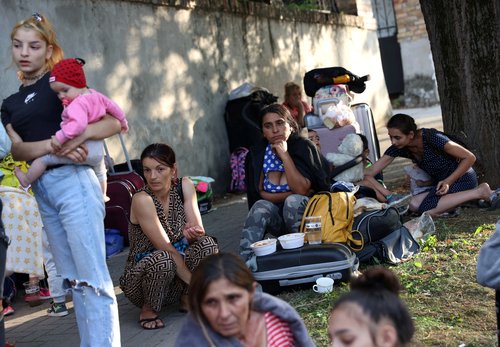 Madžarska, ukrajinci, kocs, pribežniki