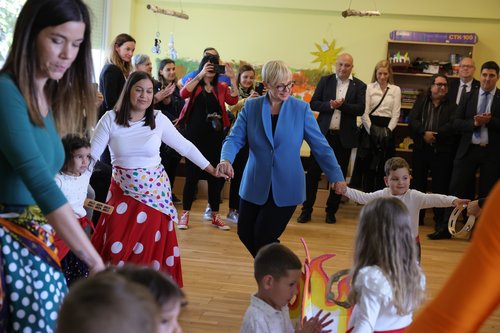 Pušča, romi, obisk, nataša pirc musar