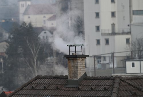 Dimnik, dim, ogrevanje, kurjenje