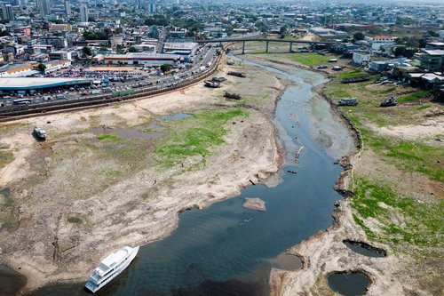 Brazil's Amazon drought in Manaus