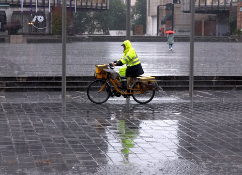 Deževno vreme v Ljubljani