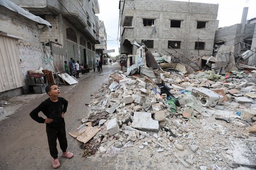gaza, nuseirat, napad, izrael, palestina