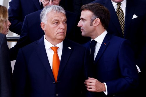 Viktor Orban, Emmanuel Macron