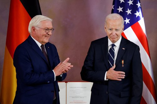 Joe Biden, Frank-Walter Steinmeier, odlikovanje