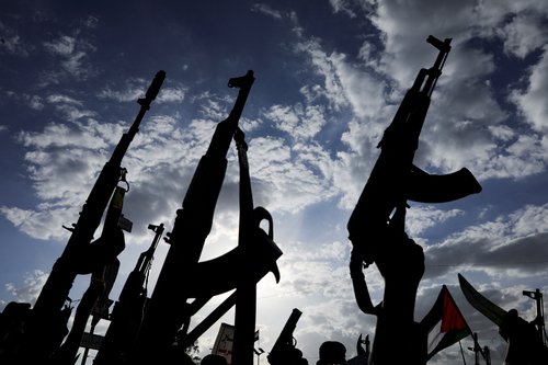 palestina, bližnji vzhod, orožje, puške