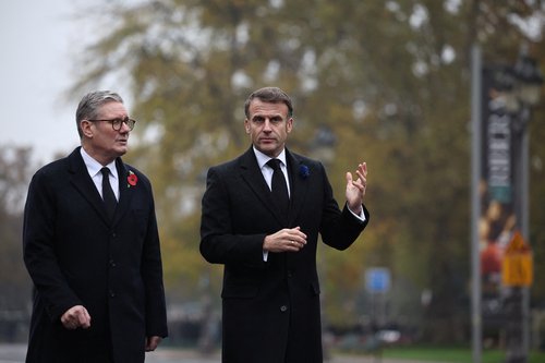 emmanuel macron, keir starmer