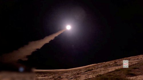 Hutijevci, jemen, izrael, raketa