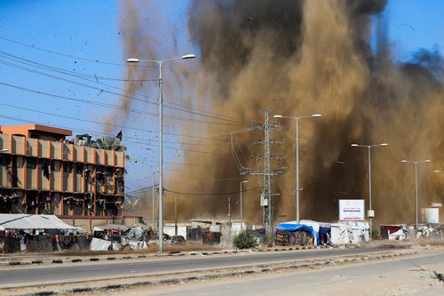 gaza, izrael, zračni napad