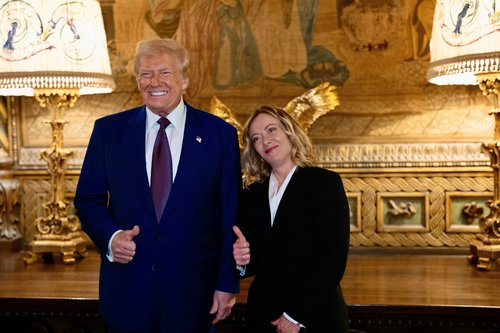 Giorgia Meloni, Donald Trump