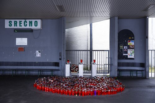 nagrobne sveče, rudarji, premogovnik velenje