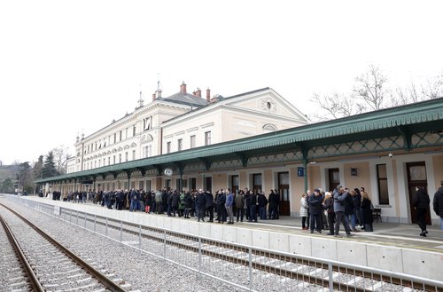 Nova Gorica, nova železniška postaja, otvoritev