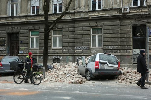 Potres v Zagrebu leta 2020