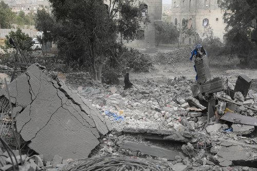 Jemen, napad, škoda