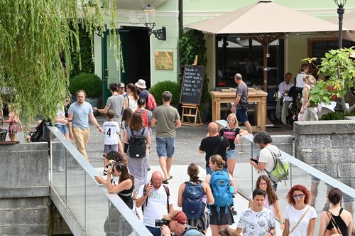 Turizem Ljubljana mesto turisti