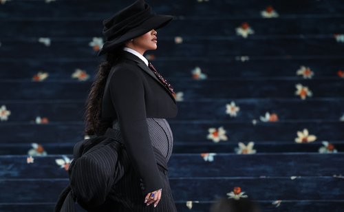 rihanna, met gala, tretja nosečnost