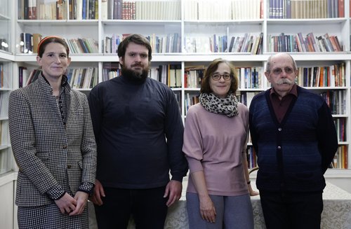 Novinarska konferenca Slovenskega Pen s predstavitvijo nominirank in nominirancev za Cankarjevo nagrado.