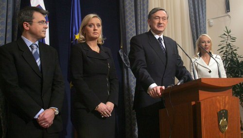 Mojca Seliškar Tuš z Danilom Türkom