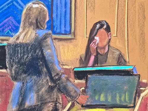 Jane med pričanjem na Diddyjevem sojenju