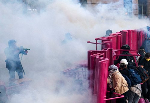 Protesti in izgredi v Los Angelesu