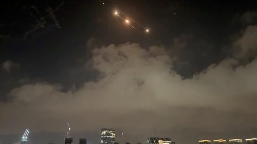 Rakete nad Tel Avivom