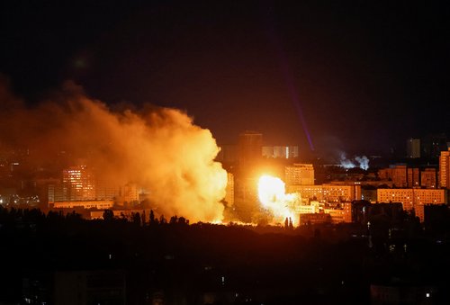 Ruski napadi na Kijev