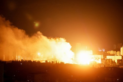 Ruski napadi na Kijev