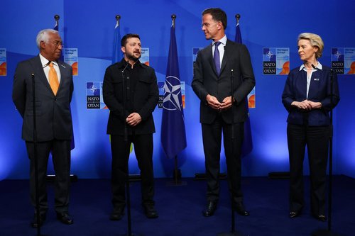 Predstavniki EU in Nata Ukrajini zagotovili nadaljnjo podporo