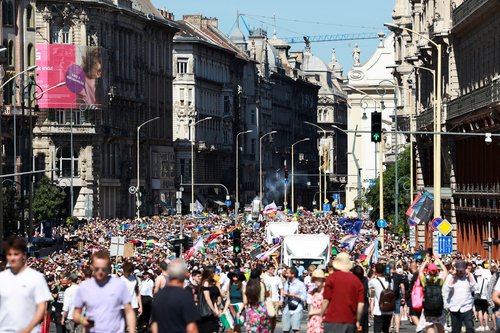 Parada ponosa v Budimpešti