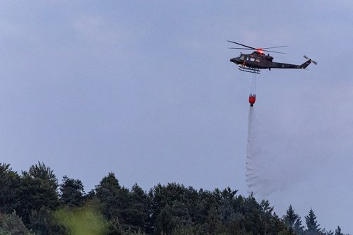 Požar med Nadgorico in Podgorico