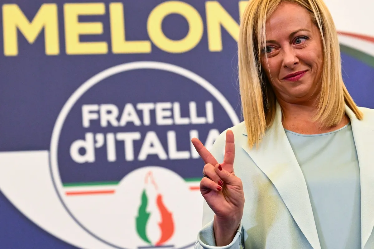 Vlada Giorgie Meloni na lokalnih volitvah prestala preizkus priljubljenosti