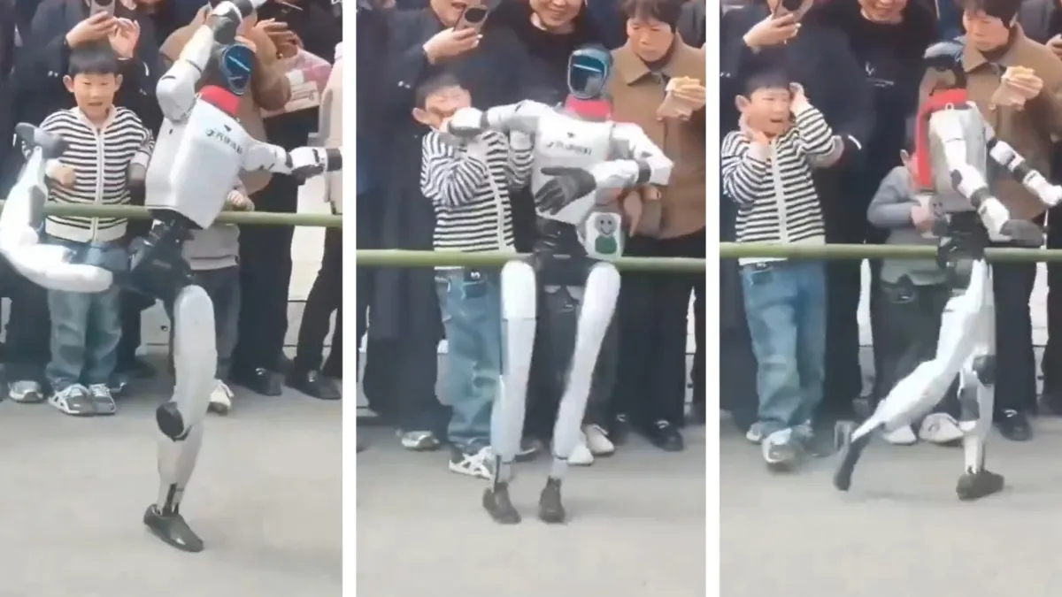 Robot zaplesal v prevelikem zanosu, predstava se je sprevrgla v incident